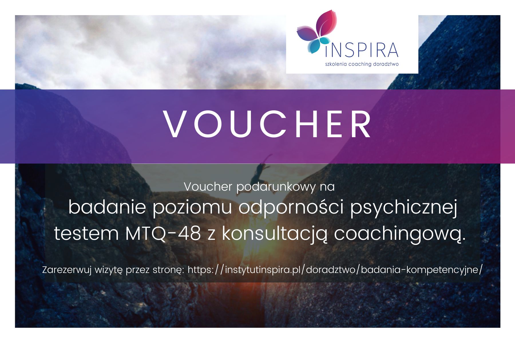Voucher - badanie odporności psychicznej z konsultacją - Inspira